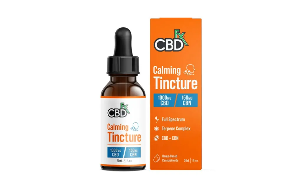 CBD + CBN Oil Calming Tincture 1000-6000mg
