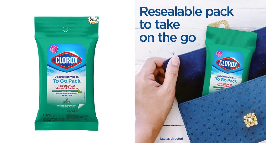 Clorox Wipes To-Go Pack
